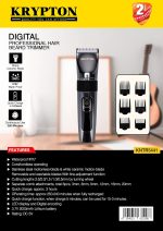 ⁦Krypton Digital Professional Hair and Beard Trimmer- KNTR5441| Electric Hair and Beard Trimmer with High Capacity Battery and Ceramic Blades⁩ - الصورة ⁦5⁩