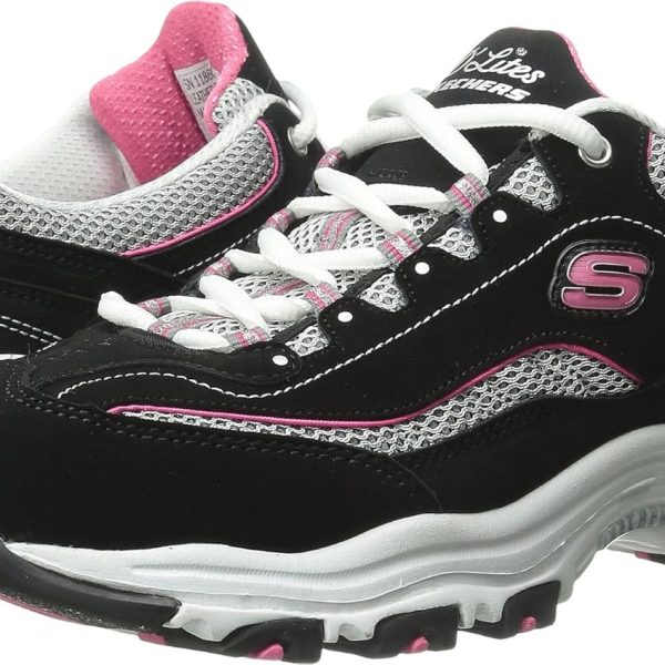 Skechers Women's D'Lites Memory Foam Lace-up Sneaker