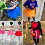 ⁦THE WHITE SHOP Kids Tutu Skirts 3 Layered Tulle, Fit Most 4-11 yrs Little & Big Girls for Dance Party Costume⁩ - الصورة ⁦6⁩