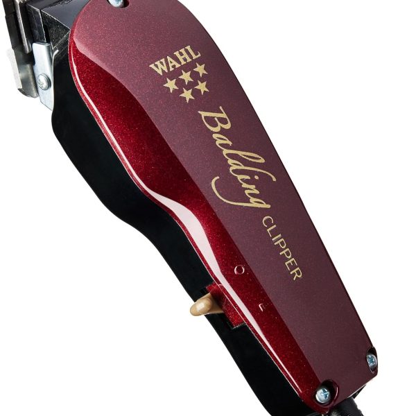 ماكينة حلاقة بلدينغ 5 نجوم من شركة وال ، ماكينة حلاقة احترافية لقص الشعر ، مزودة بسلك ، محرك قوي ، بدون شفرات متداخلة ، قطع صلع ، مستلزمات الحلاق، من واهل