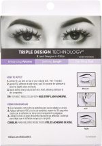 ⁦KISS Lash Couture Triple Push Up Collection Multipack, 3D Volume False Eyelashes, Triple Design Technology, Multi-Angles & Lengths, Cruelty-Free, Contact Lens Friendly, Reusable, Style Robe, 4 Pairs⁩ - الصورة ⁦11⁩