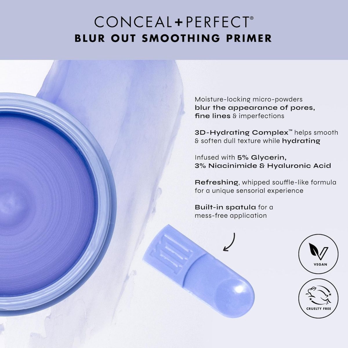 ⁦Milani Primer Blur Out Smoothing Conceal And Perfect Straightening Primer⁩ - الصورة ⁦3⁩