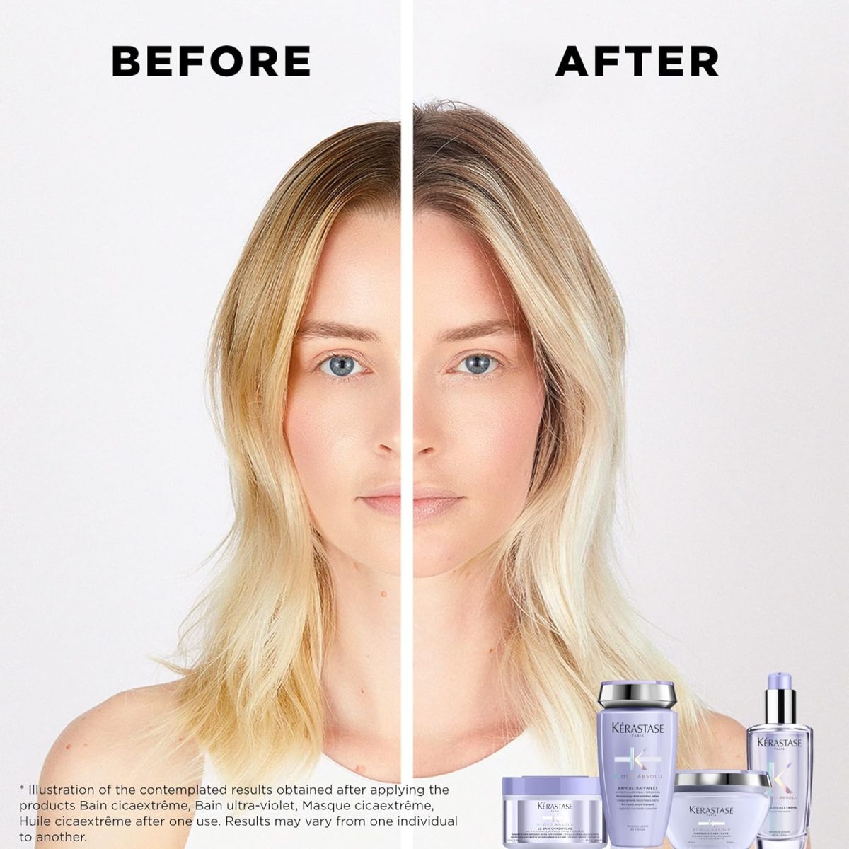 ⁦Kérastase Blond Absolu Bain Lumiere Shampoo 250ml⁩ - الصورة ⁦7⁩