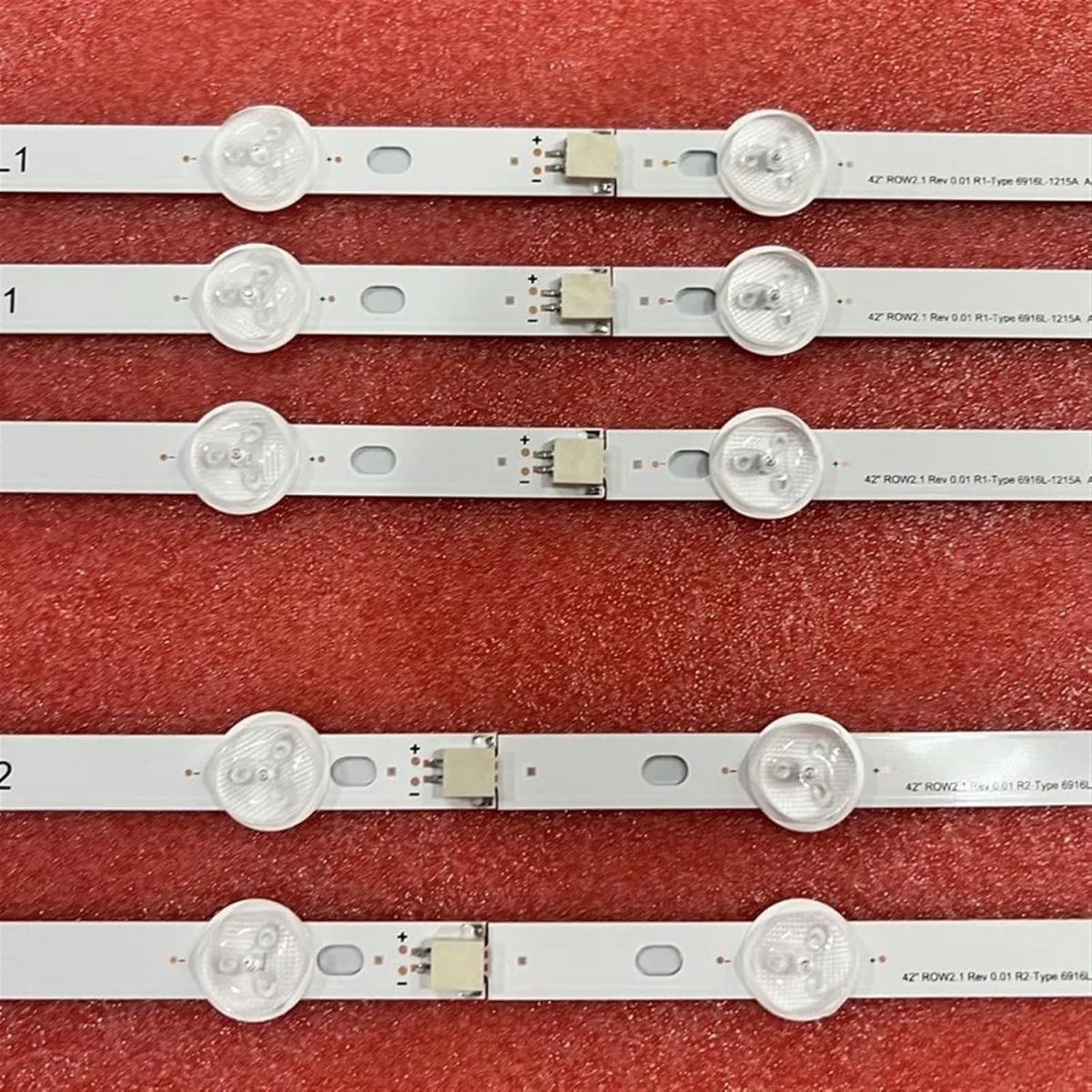 ⁦LED Backlight strip for L/G 42LN5757 42LN6150 42LN540V 42LN575V 42LN578V 42LN542V 42LN5390 42LN541V 42LN5450 42LA621V-ZD 42LA615S⁩ - الصورة ⁦3⁩