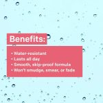 محدد العيون السائل من ألماي، مقاوم للماء ويدوم طويلاً، لا يسبب الحساسية، خالٍ من القسوة على الحيوانات، خالٍ من العطور، تم اختباره من قبل أطباء العيون، 221 أسود، 0.08 أونصة، وامض - الصورة 4