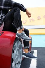 ⁦حذاء رياضي كاجوال خفيف الوزن برباط للرجال حذاء رياضي مريح من الجلد مقاس 41-46 من أريجو بيلو⁩ - الصورة ⁦8⁩