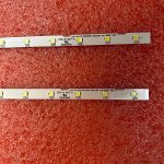 ⁦LED strip(2) For Sam/s.ung UE43N5510 43NU7100 UE43NU7100 UN43NU7100 UE43NU7100U AOT_43_NU7100F UE43NU7120U UE43NU7170U BN96-45954A⁩ - الصورة ⁦5⁩