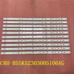 ⁦شريط اضاءة خلفية LED من اكس واي ام جيه تي 55UGX3500 55UGX2501 LQ55AL88Y81 55U1 55H80U 55Q3 CRH-B55K52303005106AG CRH-B55Y813030051 0746⁩ - الصورة ⁦2⁩