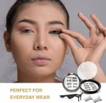 ⁦Joyzzz Magnetic Lashes, 8 PCS Reusable Magnetic Eyelashes with Applicator and Storage Box, Glue Free False Eyelashes with Natural 3D Effect, Cosmetics Perfect for Daily Use and Special Occasions⁩ - الصورة ⁦2⁩