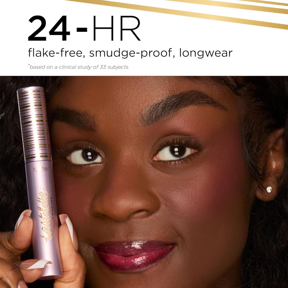 ⁦tarte Lette Tubing Eyelash Mask - Brown⁩ - الصورة ⁦3⁩