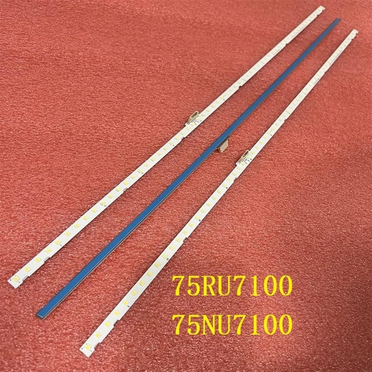 ⁦XYMJT LED Backlight bar for Sam/s.ung UE75RU7200 75NU7100 75RU7100 UA75RU7100K UN75RU7100 UA75RU7100 UE75RU7100 BN61-15487A BN96-46078A⁩ - الصورة ⁦5⁩