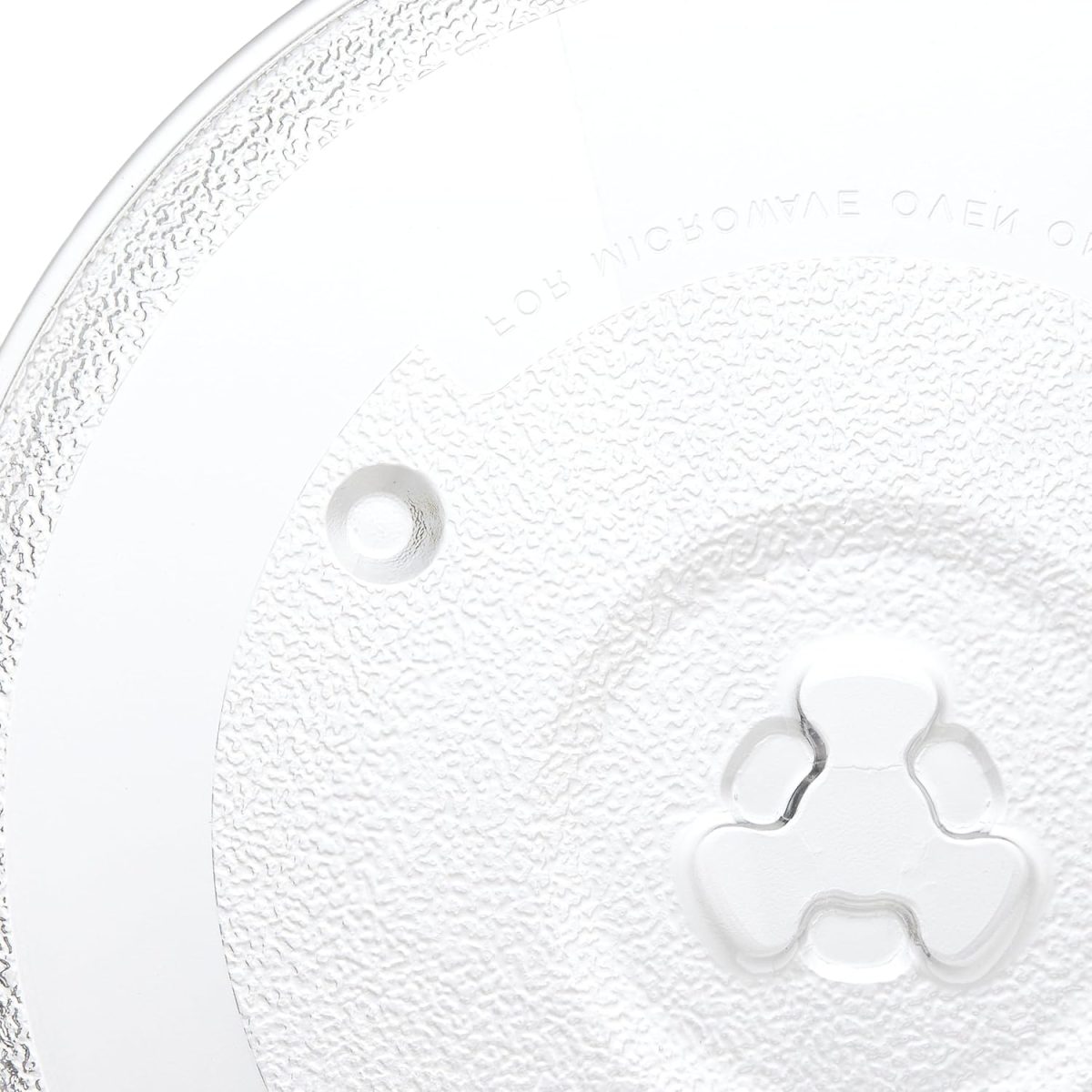 ⁦270Mm Universal Clear Microwave Oven Glass Turntable Round Plate Tray Replacement⁩ - الصورة ⁦4⁩