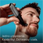 ⁦Braun Série X, tondeuse à barbe mâle électrique hybride et rasoir de corps, lame 4D, SkinShield, étanche, sans fil, XT5200⁩ - الصورة ⁦6⁩