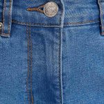 ⁦R&B Girls 125-0233Tg344-4 Solid Straight Fit Jeans With Button Closure⁩ - الصورة ⁦6⁩