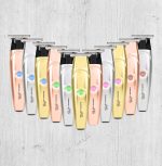 ⁦GAMMA+ Absolute Hitter Professional Cordless Hair Trimmer, Modular Color Lids, 3 Guards, 3 Modular Color Lids Included (Matte Chrome, Rose Gold, Gold)⁩ - الصورة ⁦5⁩