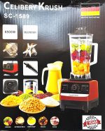 ⁦Celibery Krush 6500W High Speed Blender 2L, Ice Crusher, Smoothie Maker, Juice Mixer, Coffee Grinder, Dry & Wet Blender, Nut Chopper, Spice Grinder, Food Processor for Home Kitchen, SC-1589⁩ - الصورة ⁦2⁩