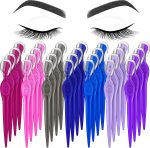 Mudder 28 Pcs Eyebrow Razor Knife Shaver Trimmer Shaver Multipurpose Exfoliating Tool Facial Hair Removal for Women Valentine‘s Day Giving(Assorted Colors)