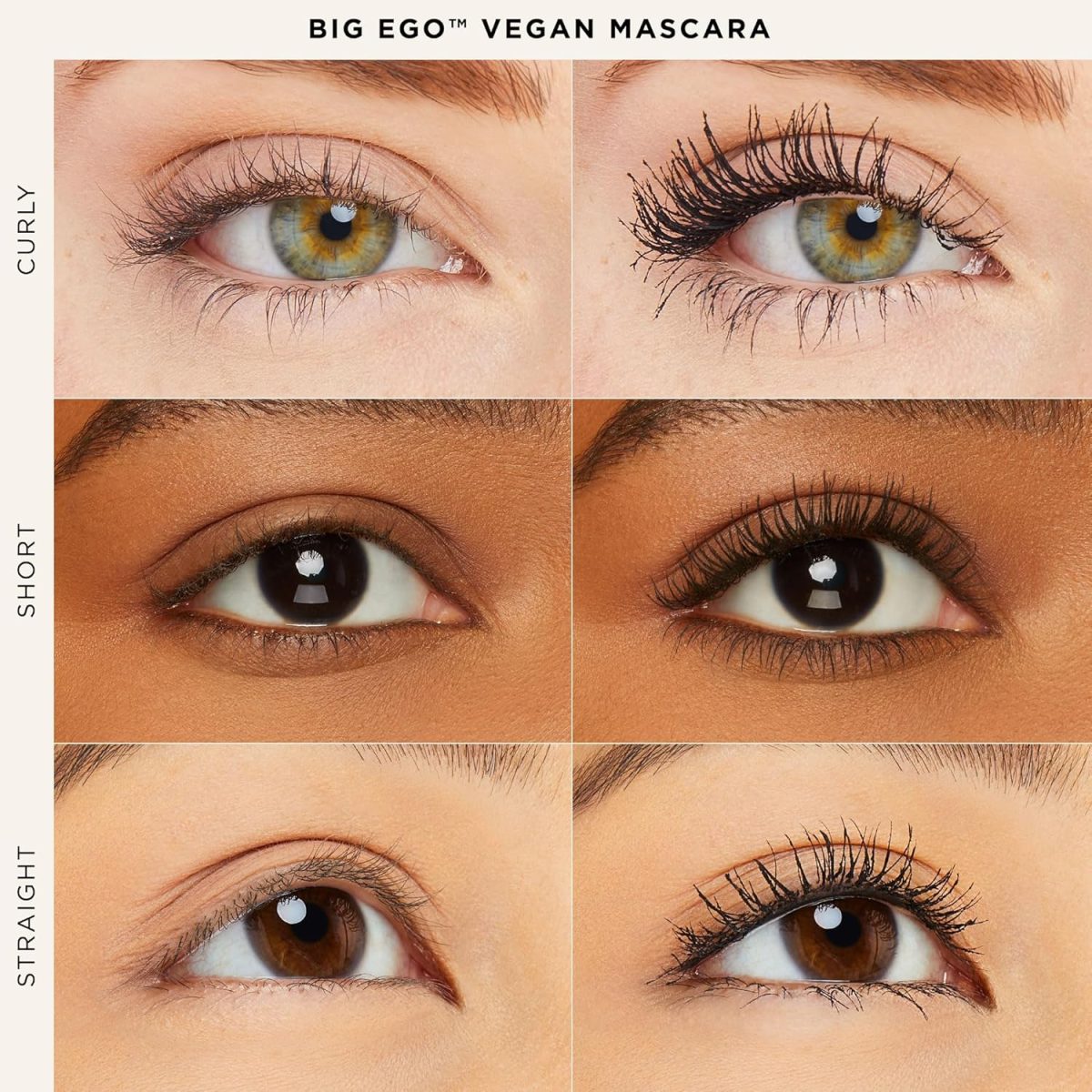 ⁦tarte big ego mascara - black - travel size⁩ - الصورة ⁦2⁩