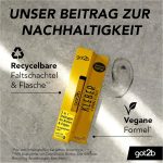 ⁦جوت 2 بي صمغ 4 حواجب وحواف (16 مل)، جل الحواجب وماسكارا الشعر 2 في 1، مع فرشاة حواجب عملية على الوجهين لتصفيف وتثبيت شعر الطفل، تركيبة نباتية⁩ - الصورة ⁦7⁩