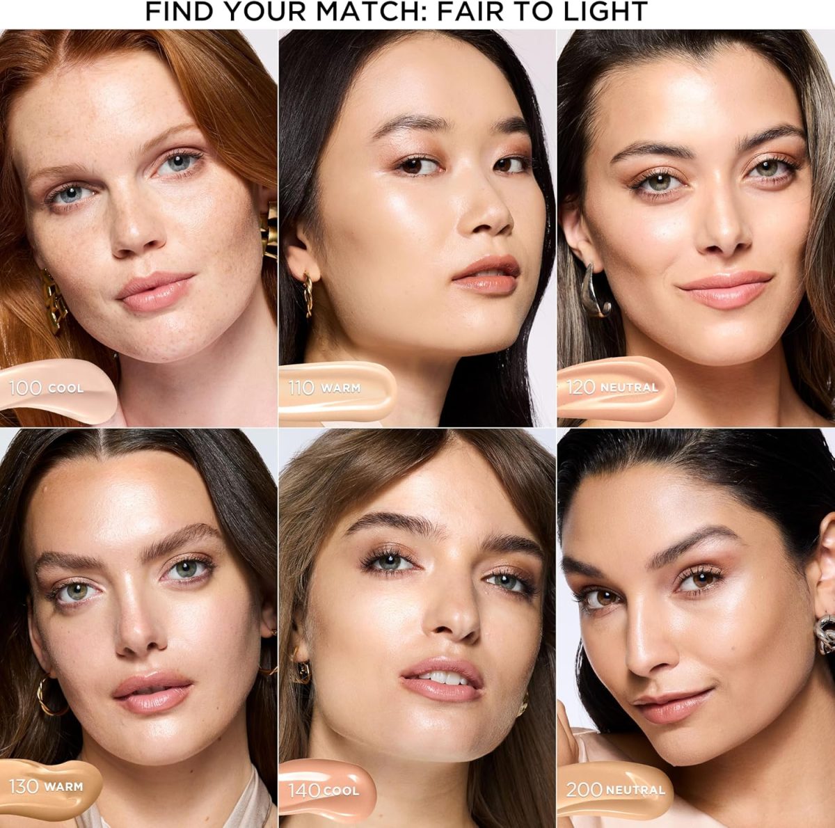 ⁦L'Oreal Paris Lumi Le Glow Skin Tint, Lightweight Water-Based Tinted Serum with Foundation-Like Coverage, Glow Illuminator, Warm 130, 0.85 Fl Oz⁩ - الصورة ⁦5⁩