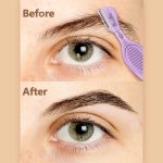 ⁦Mudder 28 Pcs Eyebrow Razor Knife Shaver Trimmer Shaver Multipurpose Exfoliating Tool Facial Hair Removal for Women Valentine‘s Day Giving(Assorted Colors)⁩ - الصورة ⁦5⁩