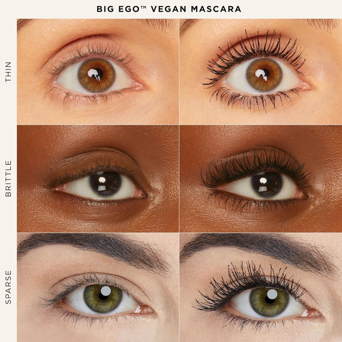 ⁦tarte big ego mascara - black - travel size⁩ - الصورة ⁦4⁩