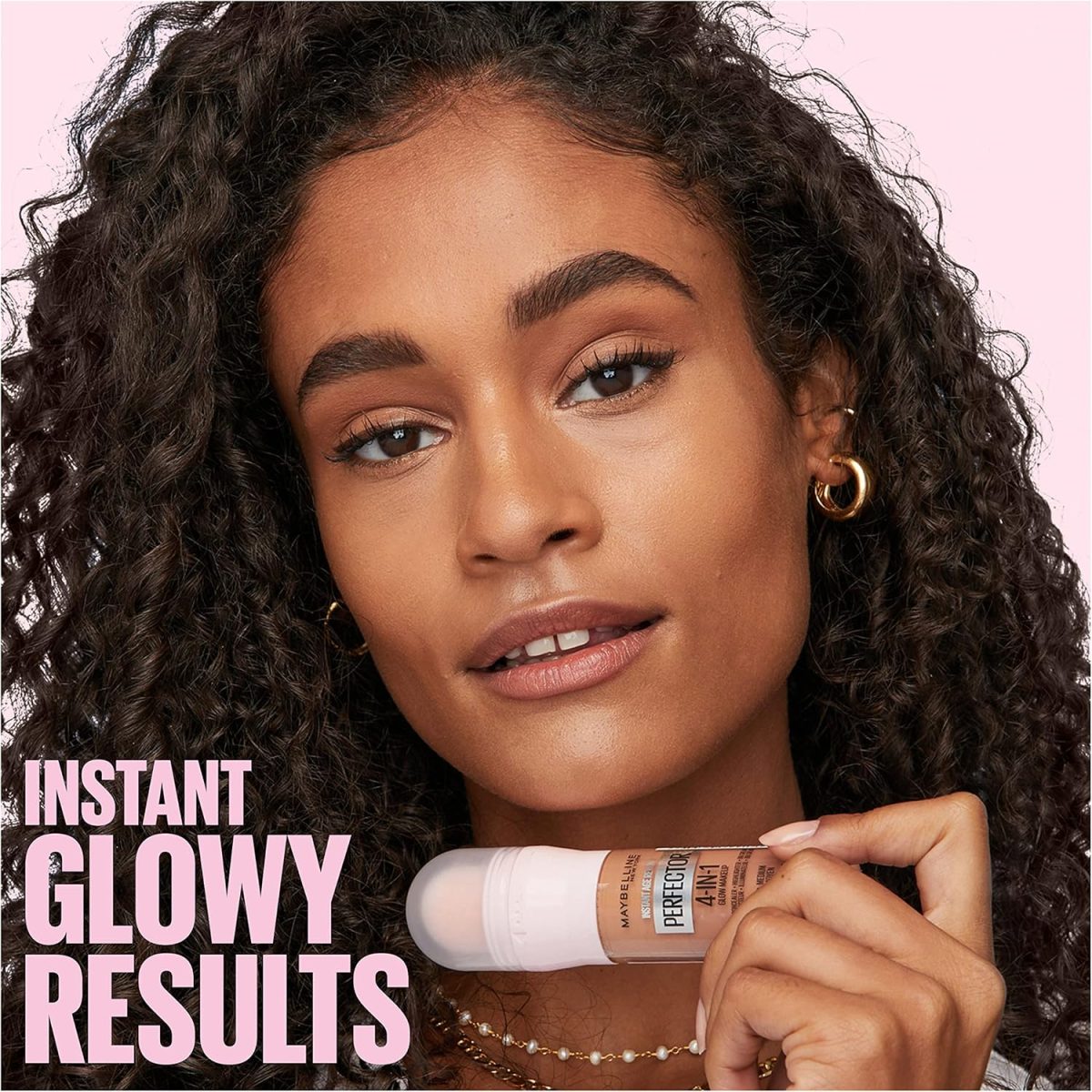 ⁦Maybelline New York Instant Age Rewind Instant Perfector 4-In-1 Glow Makeup, Medium⁩ - الصورة ⁦5⁩