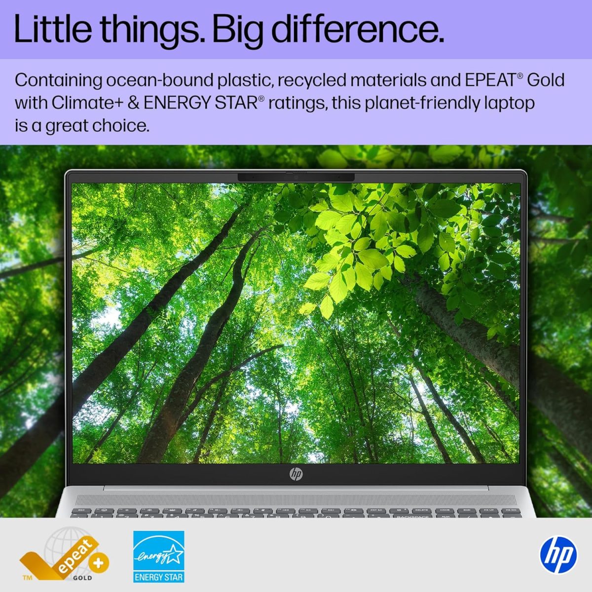 ⁦HP Pavilion 16" Touchscreen Laptop, AMD Ryzen 7 8840U, WUXGA (1920 x 1200), 16GB LPDDR5-6400Mhz RAM, 1TB PCIe SSD, Copilot PC, Wi-Fi 6, 1080p Webcam, Windows 11, w/Office 365⁩ - الصورة ⁦8⁩