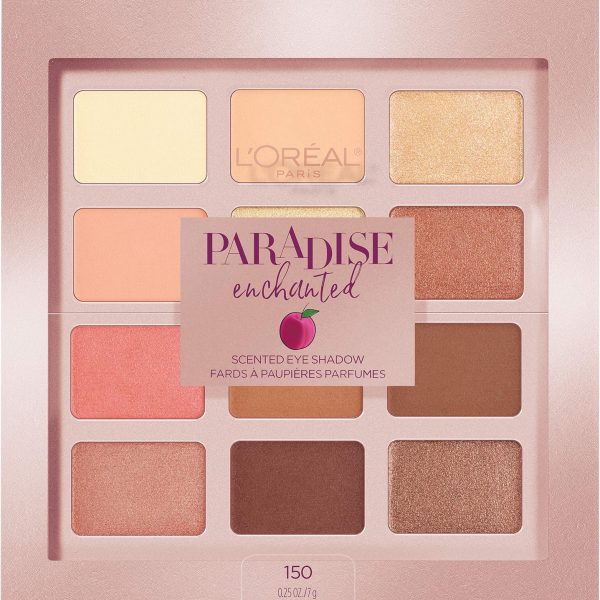 L'Oreal Paris Paradise Enchanted Scented Eyeshadow Palette, 0.25 fl; oz.