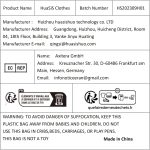 ⁦سويت شيرت نسائي عصري قصير من الصوف للخريف والشتاء، بلوفر فضفاض بنصف سحاب بلون بني مقاس XXL⁩ - الصورة ⁦6⁩