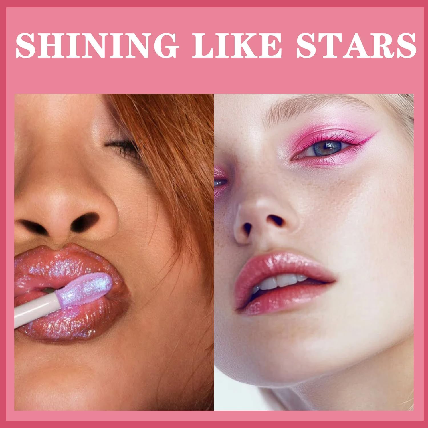 1762428918_71q3wsQASgL._AC_SL1500_.jpg مجموعة مكياج مكونة من 3 قطع، ملمع شفاه سائل ناعم ولامع مع الوان متنوعة غنية للفتيات والنساء (لون سي) - الصورة 6