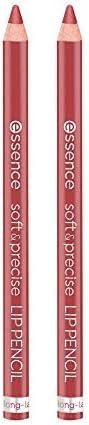 قلم الشفاه سوفت اند بريسايز من ايسنس، 02 هابي، عبوة من قطعتين