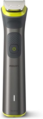 ⁦فيليبس ماكينة تشذيب الكل في واحد من سلسلة 7000 14 1 متعددة الاستخدامات للوجه والرأس والجسم اداة واحدة - دقة فائقة 21 اعداد طول 0.5-16 ملم موديل MG7930 / 15⁩ - الصورة ⁦2⁩