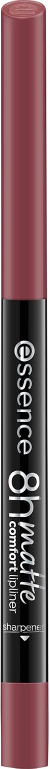 51IBVUEYdTL._AC_SL1500_.jpg ايسنس قلم تحديد شفاه كومفورت مات 8 اتش، رقم 19، احمر يدوم طويلا، نتائج فورية، غير لامع، نباتي، مقاوم للماء، بدون مواد حافظة، خالي من البارابين، عبوة من قطعة واحدة (0.01 اونصة) - الصورة 2