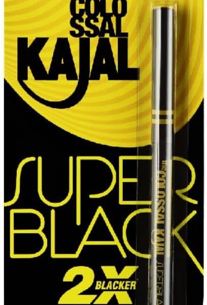 مايبيلين نيويورك كلوسال كاجال ، سوبر بلاك ، 0.35 جم، معدني، أسود