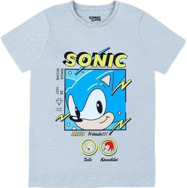 Trucare Boys Sonic Kids's Boy's Short Sleeve T-Shirt Western (pack of 1)
