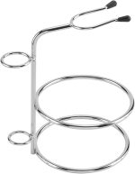 ⁦سيوسى وعاء حلاقة وحامل كوب للرجال وفرشاة ودجر شعر احترافي من الستانلس ستيل لتنظيف اللحية ابيض عدد القطع: 1⁩ - الصورة ⁦7⁩