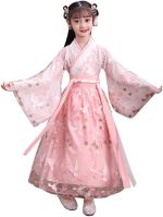 زي هانفو تانغ الصيني وتنورة الجنية القديمة، فستان الأميرة للفتيات