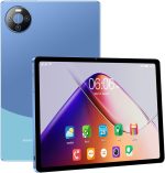 ⁦تابلت 10.1 انش من سي جي واي كيو ذاكرة RAM 16GB تخزين 512GB اصدار شبكة WiFi معالج ثماني النواة شاشة IPS HD 1280×800 فاي ثنائي النطاق نظام تحديد المواقع بطارية 4000mAh مجموعة اغطية، أزرق⁩ - الصورة ⁦4⁩