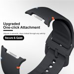 ⁦سوار ساعة من السيليكون الناعم متوافق مع ساعة سامسونج جالكسي ووتش 8 (40/44 ملم) و8 كلاسيك والترا 2 (2025)، سوار رياضي بدون فجوة للرجال من تي تيرسيلي، مجموعة من 3 قطع⁩ - الصورة ⁦4⁩