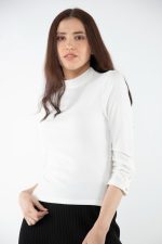 ⁦بلوزة للنساء من نيشي، مقاس L⁩ - الصورة ⁦2⁩