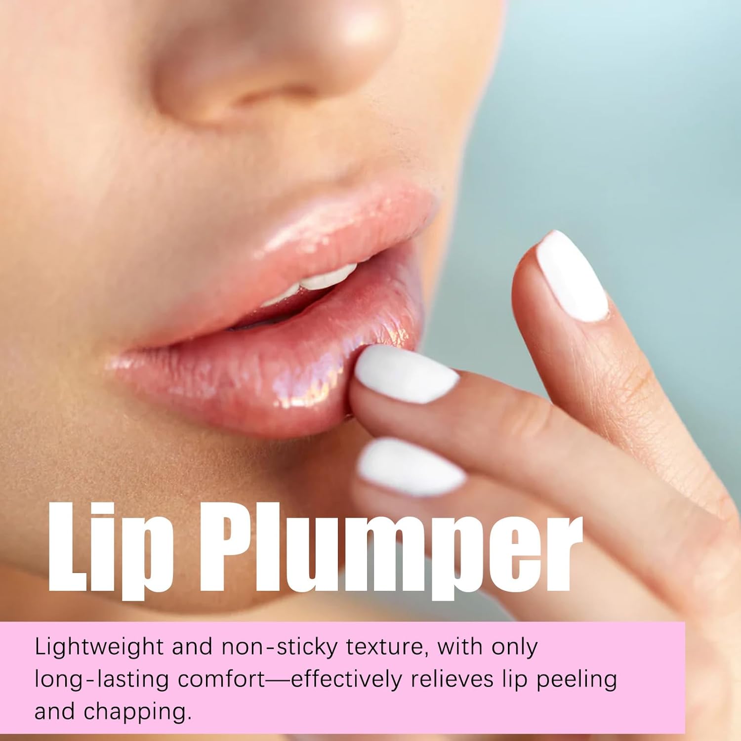 61Cwj83eDfL._AC_SL1500_.jpg ملمع شفاه، ملمع شفاه، مرطب شفاه شفاف، زيت جوهر للشفاه ليلا ونهارا لملء الشفاه، مرطب ومغذي ومهدئ، غير لزج، يقلل من خطوط الشفاه ويعزز مرونة الشفاه، 5 مل - الصورة 5