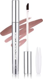 ايريناد قلم تحديد شفاه مات مقاوم للماء وقابل للتقشير ويدوم طويلا، ملمع شفاه مقاوم للانتقال مع ملقط، مكياج عالي الصبغة للنساء، احمر شفاه غير لاصق قابل للتقشير 02#