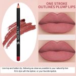 ⁦مجموعة اقلام تحديد شفاه مات من 12 لون، اقلام تحديد شفاه مقاومة للماء تدوم طويلا لتحديد وملء الشفاه بملمس ناعم، مجموعة مكياج شفاه بيج نود ممتازة للاستخدام اليومي، خيارات الوان جريئة ورقيقة⁩ - الصورة ⁦4⁩