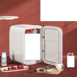 ⁦ثلاجة صغيرة صغيرة من في في بي ان جي في اتش للسكن الجامعي، ثلاجة صغيرة منزلية، فريزر مزدوج الغرض، لشخص واحد⁩ - الصورة ⁦2⁩