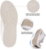 ⁦Mens Womens Road Running Shoes Gym Tennis Athletic Mesh Sneaker Casual Fashion Workout Sports Shoes⁩ - الصورة ⁦4⁩