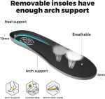 ⁦حذاء جري عريض للغاية للرجال من فيتفيل رياضي مبطن وخفيف الوزن وجيد التهوية للتنس واللياقة البدنية والركض والمشي⁩ - الصورة ⁦6⁩