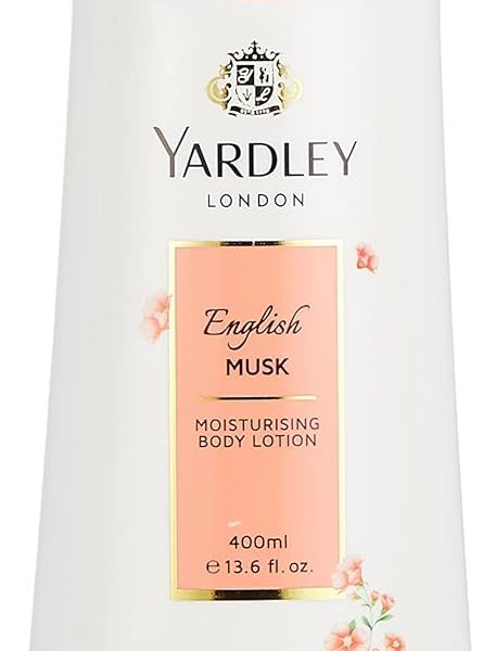 لوشن للجسم من ياردلي مهدئ للبشرة العادية إلى الجافة، برائحة المسك الإنجليزي، 400 مل