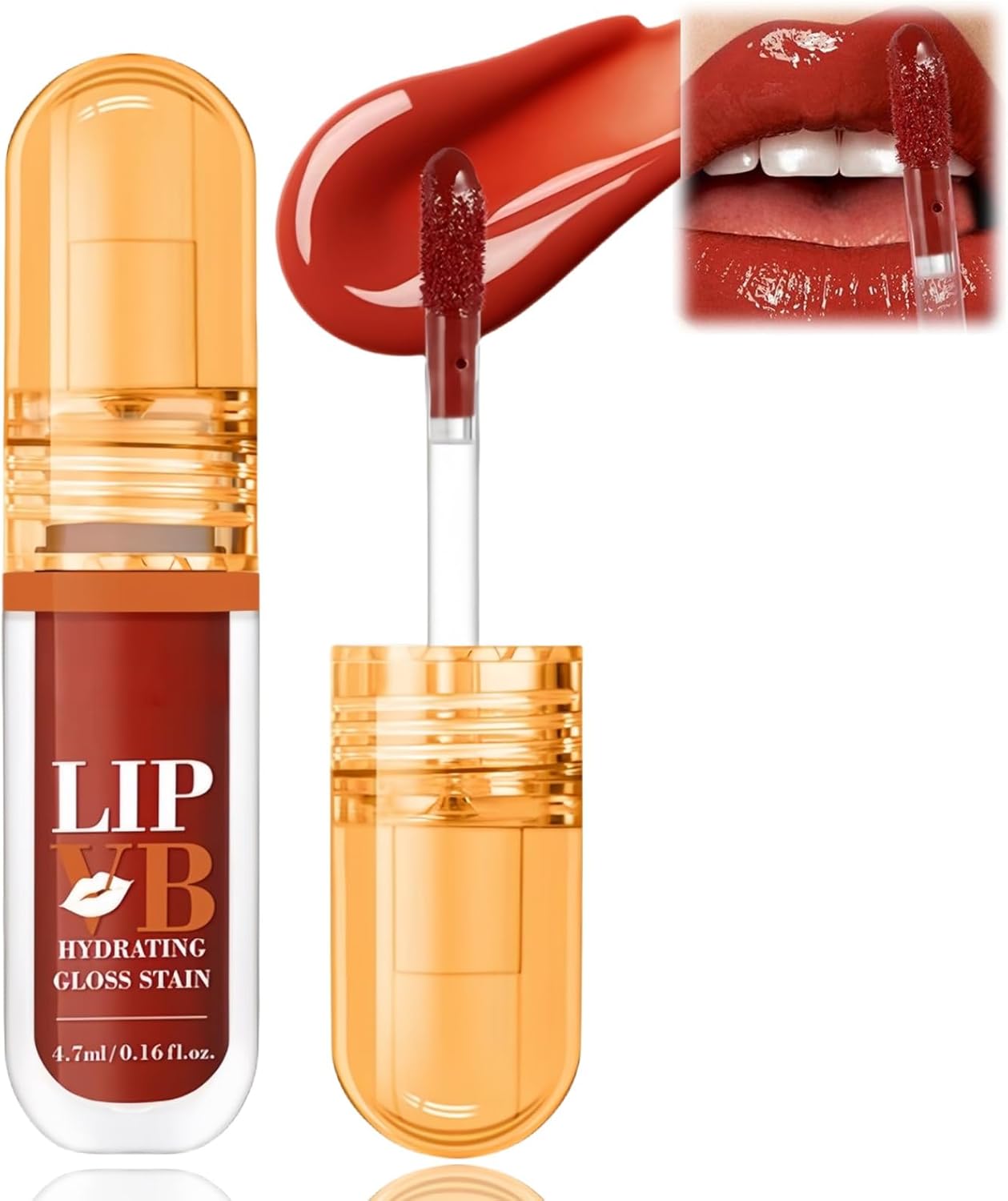 61XIAtuGJPL._AC_SL1500_.jpg مجموعة ملمع شفاه مرطب، ملمع شفاه مرطب يدوم طويلا، زيت شفاه مرطب ومغذي، زيت شفاه، ملمع شفاه، ملمع شفاه ال اي بي كومبو، احمر شفاه سائل جيلي غير لزج #5