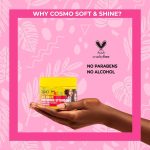 جل تصفيف الشعر سوفت اند شاين شيا ماجيك من كوزمو للعناية بالشعر للاطفال، 325 غرام - 10.9 اونصة، للمسامير والمهور والتجعيدات بدون تركيبة دهنية، تركيبة لطيفة ومغذية، خال من الكحول - الصورة 4